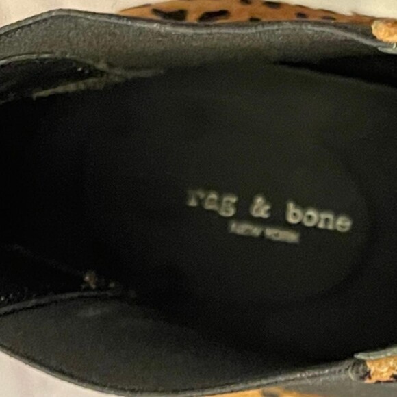 RAG & BONE Aslen Flocked Suede Ankle Boots, size EU 40 - Picture 5 of 9